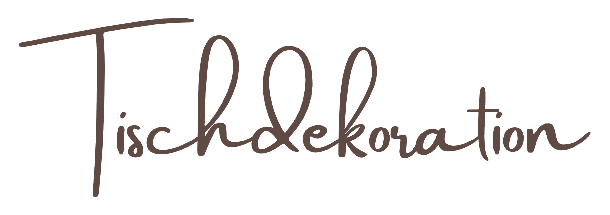 Tischdekoration